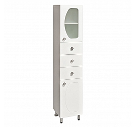 Пенал напольный Runo Линда Люкс 33 см