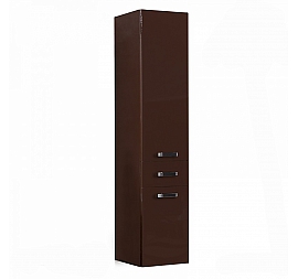 Пенал Акватон Америна 1A135203AM430 34 см с корзиной для белья темно-коричневый