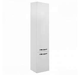 Пенал Акватон Ария 1A134403AA010 34 см с корзиной для белья белый