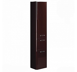 Пенал Акватон Валенсия 1A123803VA34L 34 см с корзиной для белья гранат левый