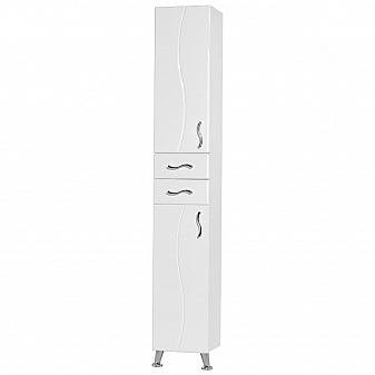 Пенал Акватон Дионис 33 см с корзиной для белья левый