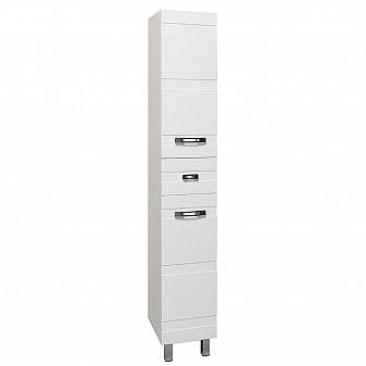 Пенал Runo Турин 30 см с корзиной для белья