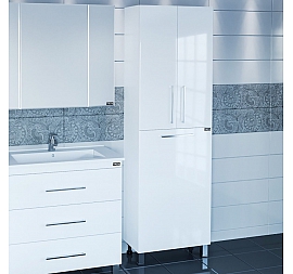 Пенал Санта Вегас 60 см с корзиной для белья