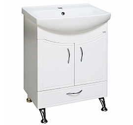 Тумба с умывальником Runo Севилья 60 см