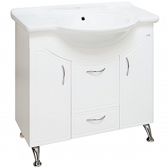 Тумба с умывальником Runo Севилья 75 см