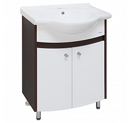 Тумба с умывальником Runo Аликанте 75 см