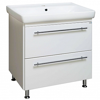 Тумба с умывальником Runo Модерн 80 см