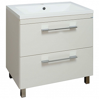 Тумба с умывальником Runo Quatro 60 см