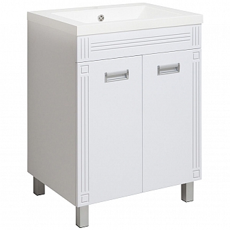 Тумба с умывальником Runo Карат 60 см