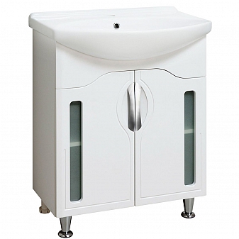 Тумба с умывальником Runo Толедо 65 см