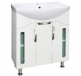 Тумба с умывальником Runo Толедо 75 см