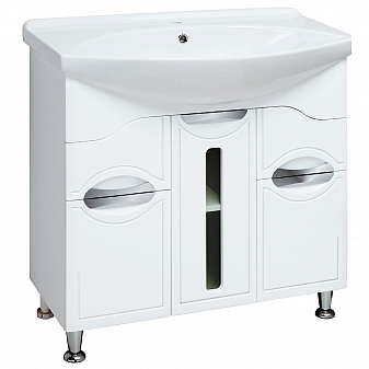 Тумба с умывальником Runo Толедо 85 см