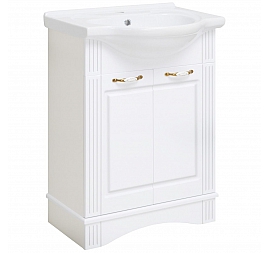 Тумба с умывальником Runo Леон 60 см