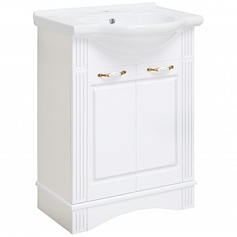 Тумба с умывальником Runo Леон 60 см