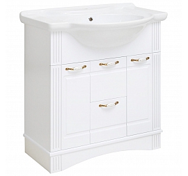 Тумба с умывальником Runo Леон 75 см