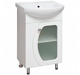 Тумба с умывальником Runo Линда 50 см