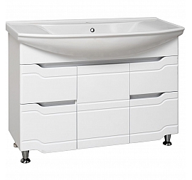 Тумба с умывальником Runo Стиль 105 см