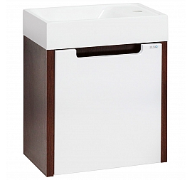 Тумба с умывальником Runo Стандарт Микра 40 см венге