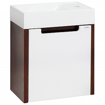 Тумба с умывальником Runo Стандарт Микра 40 см венге