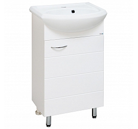 Тумба с умывальником Runo Стандарт Кипарис 45 см