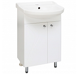 Тумба с умывальником Runo Стандарт Классик 50 см