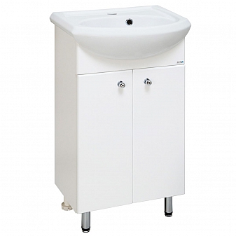 Тумба с умывальником Runo Стандарт Уют 45 см