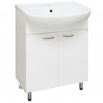 Тумба с умывальником Runo Стандарт Уют 55 см