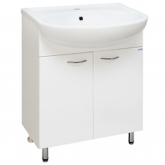 Тумба с умывальником Runo Стандарт Уют 60 см