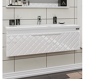 Тумба с умывальником Санта Калипсо 100 см подвесная