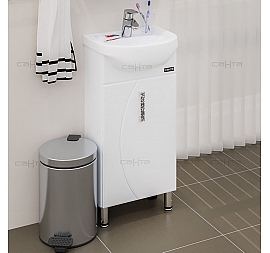 Тумба с умывальником Санта Эколайн 40 см