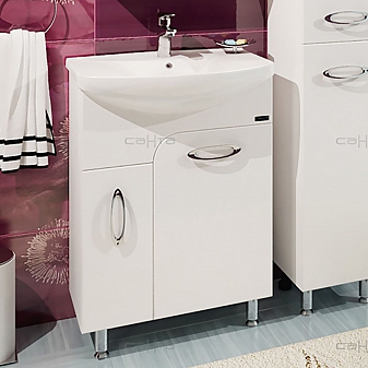 Тумба с умывальником Санта Афины 60 см