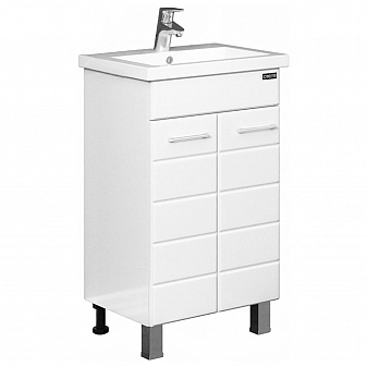 Тумба с умывальником Санта Омега 207001 50 см напольная