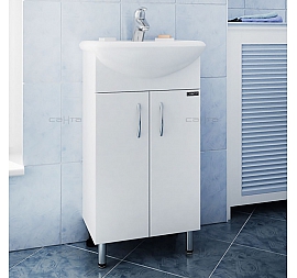 Тумба с умывальником Санта Стандарт Уют 201084 45 см