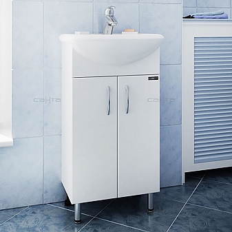 Тумба с умывальником Санта Стандарт Уют 201084 45 см