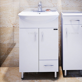 Тумба с умывальником Санта Стандарт Сити 201068 50 см