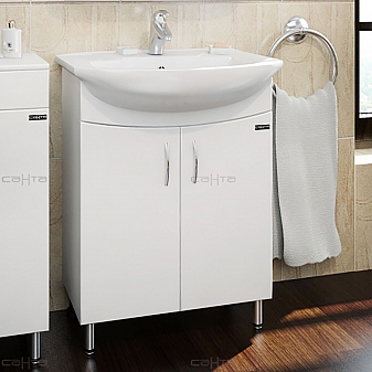 Тумба с умывальником Санта Стандарт Элеганс 201102 65 см