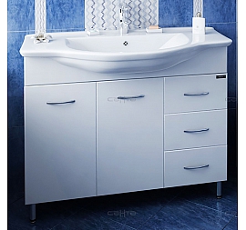 Тумба с умывальником Санта Стандарт Эльбрус 201107 100 см