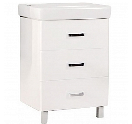 Тумба с умывальником Акватон Америна М 1A1689K1AM010 60 см белая