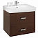 Тумба с умывальником Акватон Америна 1A1376K1AM430 70 см темно-коричневая