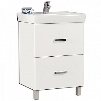 Тумба с умывальником Акватон Америна Н 1A1693K1AM010 70 см белая
