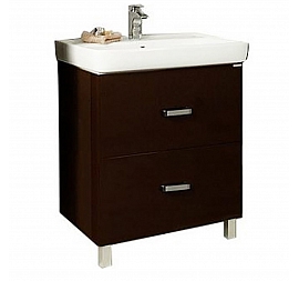 Тумба с умывальником Акватон Америна Н 1A1693K1AM430 70 см темно-коричневая