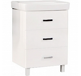 Тумба с умывальником Акватон Америна М 1A1691K1AM010 80 см белая