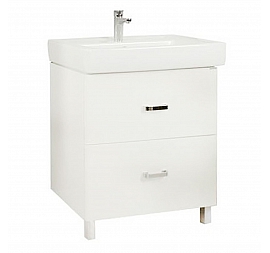 Тумба с умывальником Акватон Америна Н 1A1694K1AM010 80 см белая