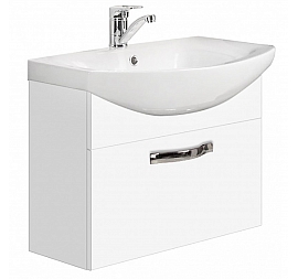 Тумба с умывальником Акватон Ария 1A1403K0AA010 50 см белая