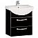 Тумба с умывальником Акватон Ария М 1A1400K0AA950 50 см см черная