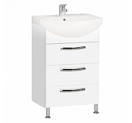 Тумба с умывальником Акватон Ария Н 1A1402K0AA010 50 см белая