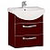 Тумба с умывальником Акватон Ария М 1A1233K0AA430 65 см темно-коричневая