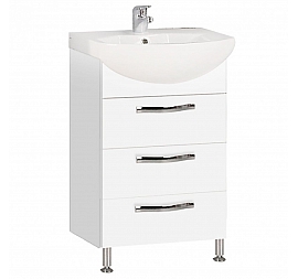 Тумба с умывальником Акватон Ария Н 1A1234K0AA010 65 см белая