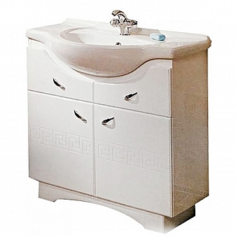 Тумба с умывальником Акватон Аттика 1A0590K0AT010 85 см