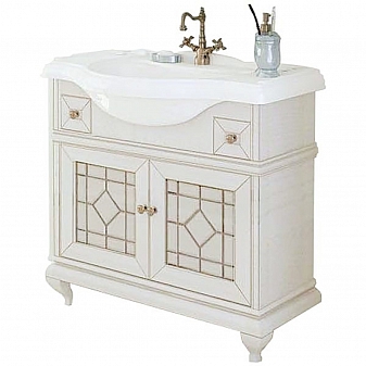 Тумба с умывальником Акватон Беатриче 1A1917K2BEM60 85 см